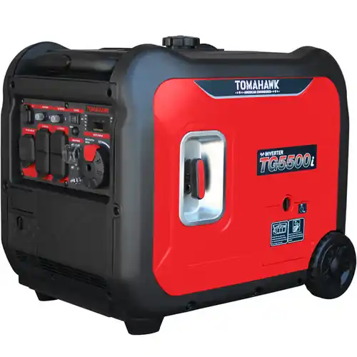 Tomahawk TG5500i 5500 MaxWatt Inverter Gas Power Portable Generator Express Delivery
