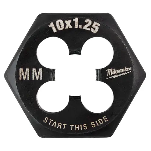 Milwaukee Tool 49-57-5353 M10-1.25 mm 1-Inch Hex Threading Die Limited Time