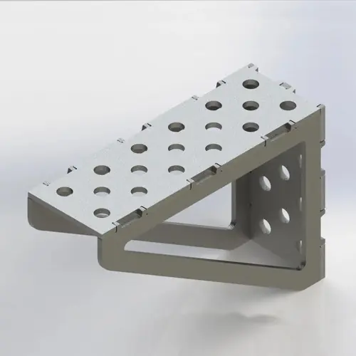 WJT-AB1174UW-16 11.75X7.75X4 in Angle Block Crafted