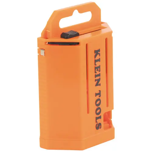 Hot Deal Klein Tools 44127 Utility Hook Blade Dispenser with 50-Pack of Blades