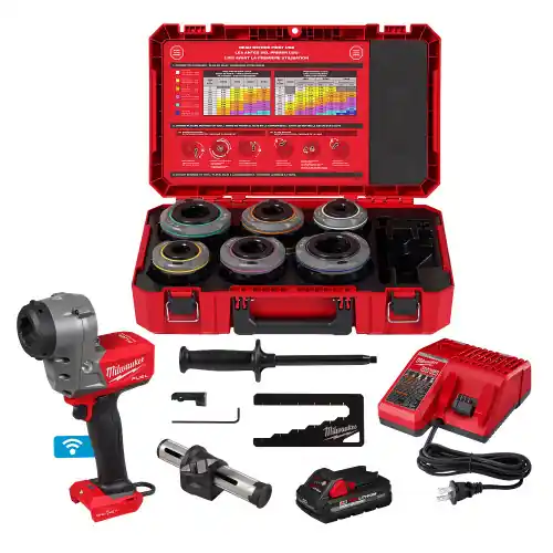 Milwaukee Tool 2937-21 M18 FUEL Covered Conductor Cable Stripper Kit w/ Adjustable Bushings Flash Sale
