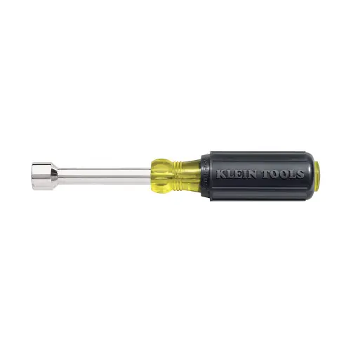 Crafted Klein Tools 630-1/2 1/2-Inch Nut Driver, 3-Inch Shaft, Cushion-Grip