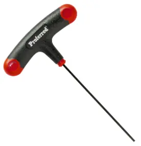 5/16" x 6.5" Proferred T-Handle Hex Key, Qty 1 Markdown