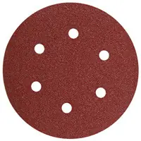 Markdown Bosch SR6R180 5 pc. 180 Grit 6 In. 6 Hole Hook-And-Loop Sanding Discs (5 Pack)