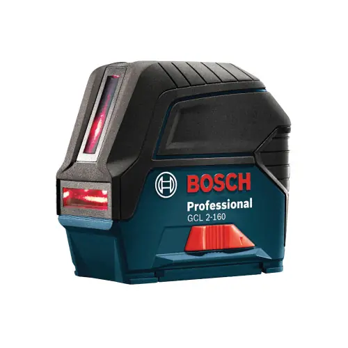 Bosch GCL 2-160 Self-Leveling Cross-Line Laser with Plumb Points Buy Online