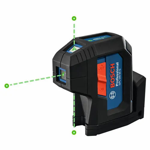 Bosch GPL100-30G Green-Beam Three-Point Self-Leveling Alignment Laser Best Seller