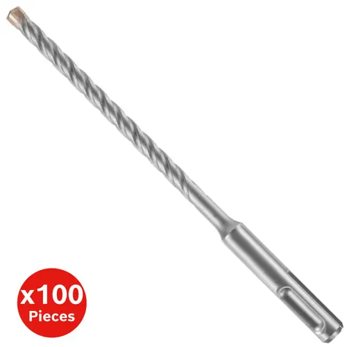 Bosch HC4C2041CC 1/4 In. X 4 In. X 6 In. SDS-plus Bulldog Tough Rotary Hammer Bit - Bulk 100 Pack (100 Pack) Crafted