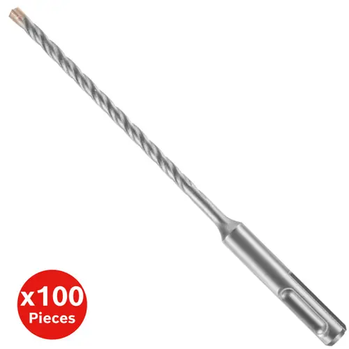 One Day Deal Bosch HC4C2011CC 3/16 In. x 4 In. x 6 In. SDS-plus Bulldog Tough Rotary Hammer Bit - Bulk 100 Pack (100 Pack)