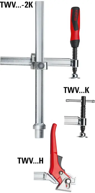 Bessey TWV28-30-17-2K Table Clamp, variable, 2K, std pad, 1 Pack Trending
