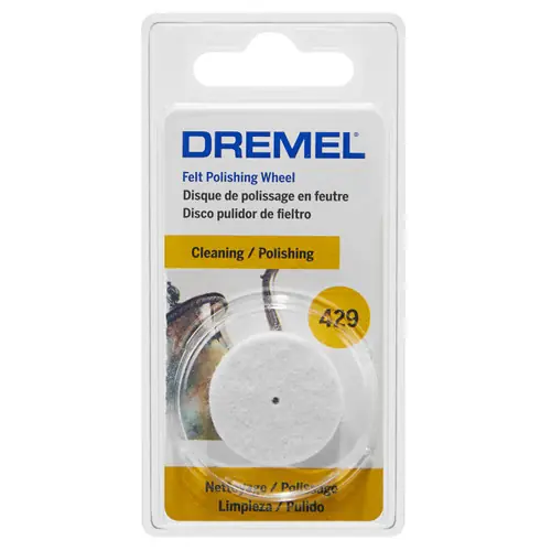 Get Yours Dremel 429 1 In. (25.4 mm) Felt Polishing Wheel