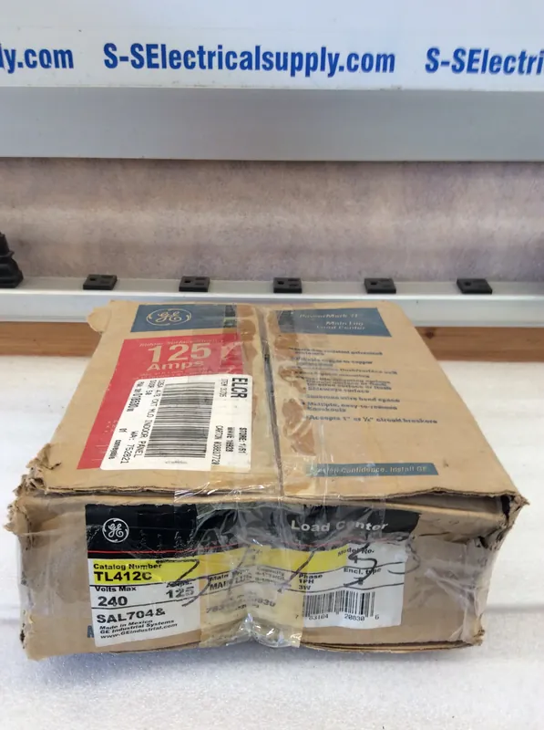Hot Picks General Electric TL412C Single Phase 125A 4-1" THQL/8-1/2" THQP 240VAC MLO Load Center