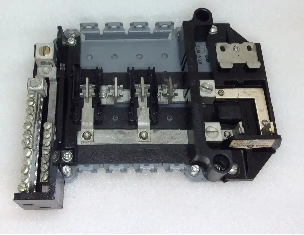 High Quality GE TLMB100/TLMB812 100 Amp 8 Space 120/240V Type TLM Panel Guts Only 7" X 9"