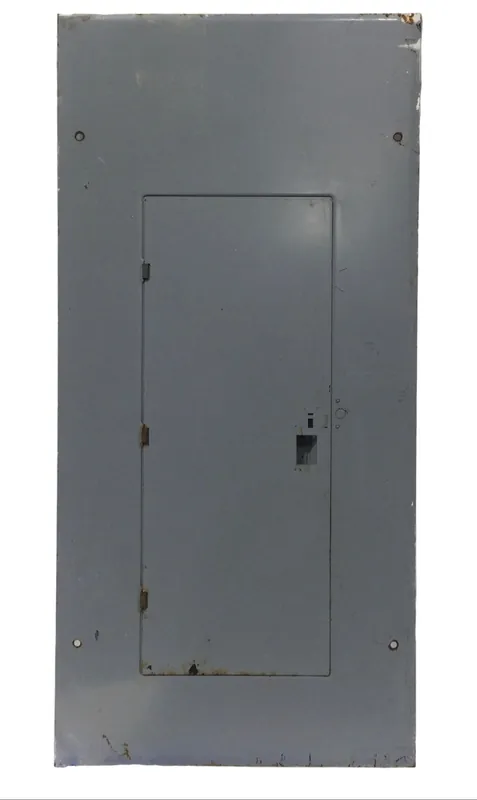 GE TLM2020WS/F 200 Amp 40 Space 120/240V Panel Door 31 3/4" x 15 3/8" - Flawed Grab Now