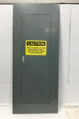 GE NHB Style 2A Industrial Electrical Cabinet Front 54" x 22 1/4" While Supplies Last