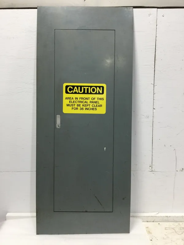 GE NHB Style 2A Industrial Electrical Cabinet Front 54" x 22 1/4" While Supplies Last