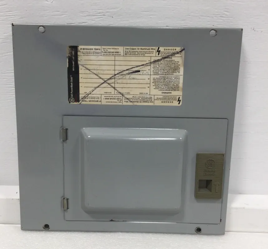 General Electric TLM812SCUD Load Center Cover/Door Only 8 Space 11 1/4" x 11 5/8" Today Only