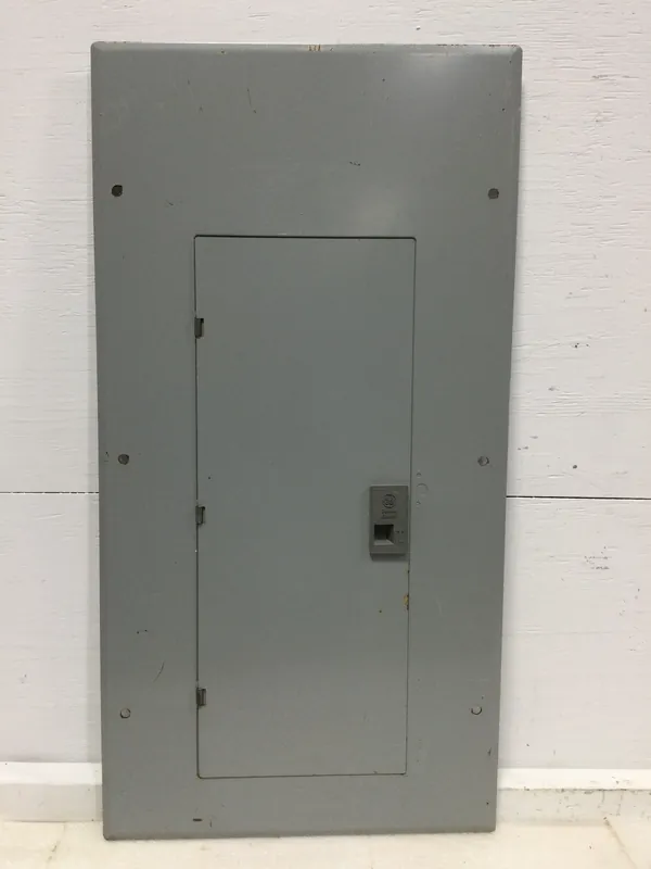 Authentic GE General Electric TM20EC 200 Amp 20 Space 40 Circuits Indoor Enclosure Cover/Door Only With Main (H)29 7/8" x (W)15 3/8"