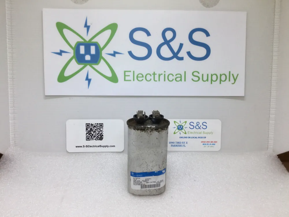 Must Have GE General Electric Capacitor 97F9004 15uf+/-6% 370vac 50/60hz