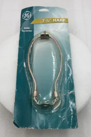 GE 7 1/2" Lamp Base & Harp Flash Sale