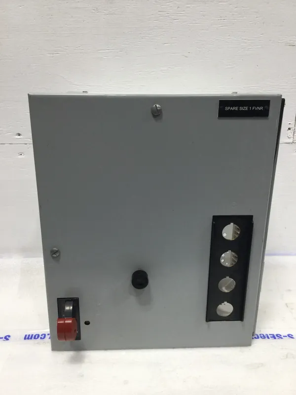 GE 8000 GEH-4961 3 Phase 480 VAC 12" MCC Bucket 5 HP with On-Off Handle & Reset Latest
