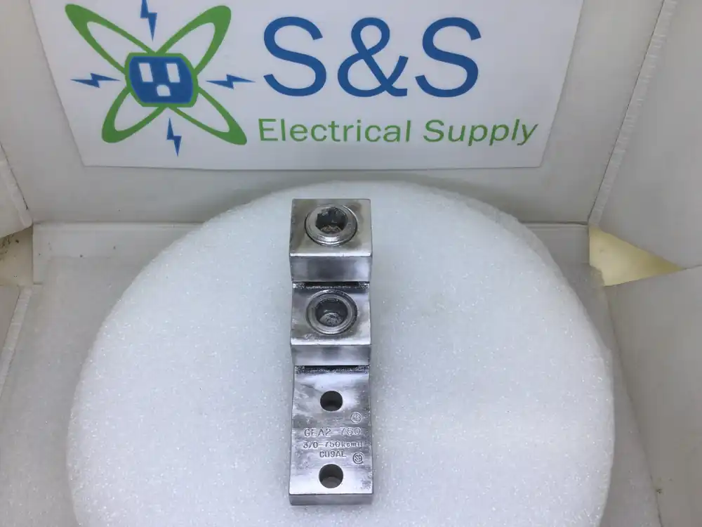 General Electric GEA2-750 3/0-750 Kcmil CU9AL Aluminum Mechanical Lug Trusted Brand