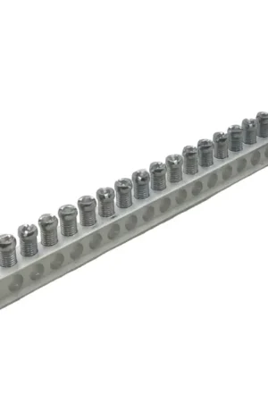 Free Returns General Electric TS4R815CSFLFMG 24 Position 4-14 AWG Ground Bar 10 1/2" x 1/2"