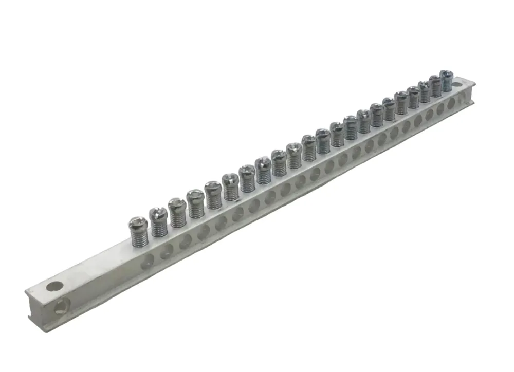 Free Returns General Electric TS4R815CSFLFMG 24 Position 4-14 AWG Ground Bar 10 1/2" x 1/2"
