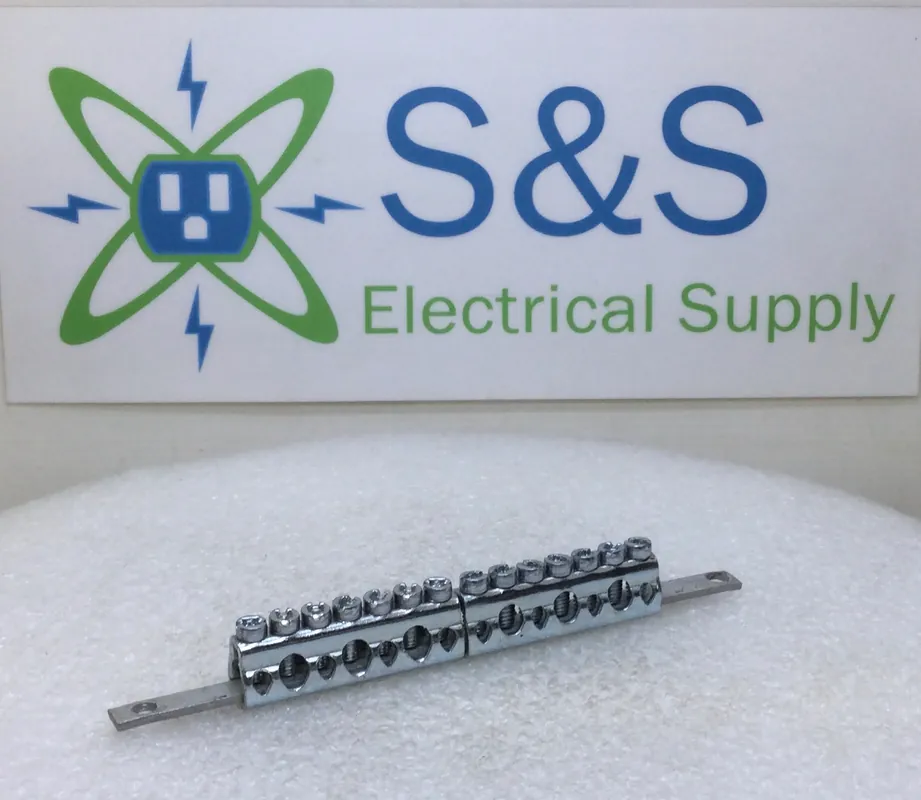 Low Price Midwest/GE 7-Position Grounding Bar Set w/Connecting Bar