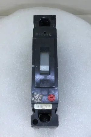 Super Sale General Electric TED113020 20 Amp 1 Pole 277V Circuit Breaker - Cosmetic Flaw