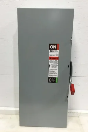 Crafted GE THN3364 200 AMP 600 VAC Heavy Duty Safety Switch Non Fusible