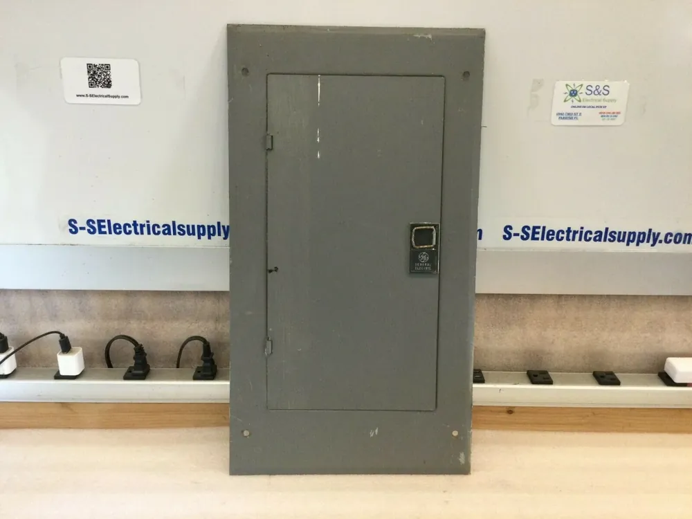 Cheap General Electric TLM2012S/F 125 Amp 20 Space 120/240V Main Panel Door