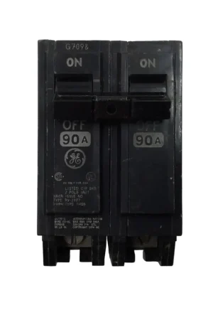 While Supplies Last GE/General Electric THQB2190 90 Amp 2 Pole 120/240V Bolt-On Circuit Breaker