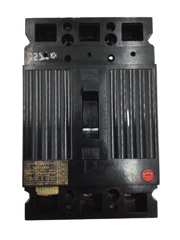 General Electric TED134050 50 Amp 3 Pole 480V Breaker w/Adjustable Trip Cheap