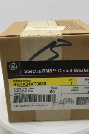 Fan Favorite GE General Electric SEHA24AT0060 2 Pole 60 Amp 240/480V Spectra RMS Circuit Breaker