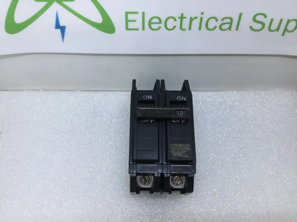 GE General Electric THQC2150 2 Pole 50 Amp 120/240V THQC Circuit Breaker Genuine