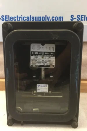 Popular General Electric 12PJC11AV1A Instantaneous Current Relay Type PJC 1.5A 25/60CY