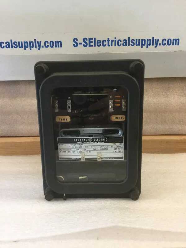 General Electric 12IAC53B806A Time Overcurrent Relay Very Inverse Time 2/16 Amp 60 Cycles New Release