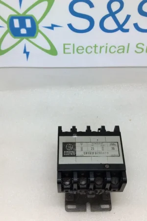 Price Cut General Electric CR161FBZ00477 25A 600VAC Single Phase Or 3 Phase 125VDC Coil