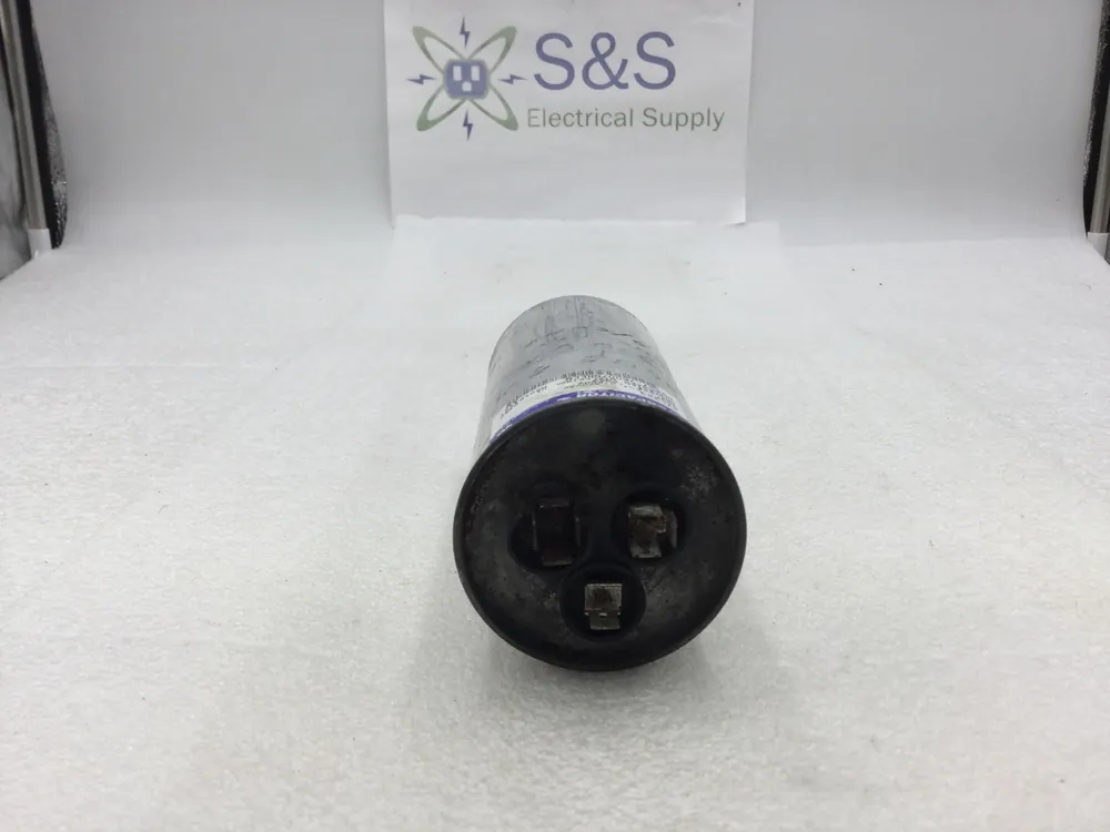 GE General Electric Capacitor 27L323 80uf 5uf 370 VAC +03-03% 50/60Hz Must Have