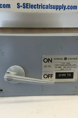 Affordable General Electric THFP362 60A 600VAC Fused Panelboard Safety Switch/Disconnect Type 1 Indoor