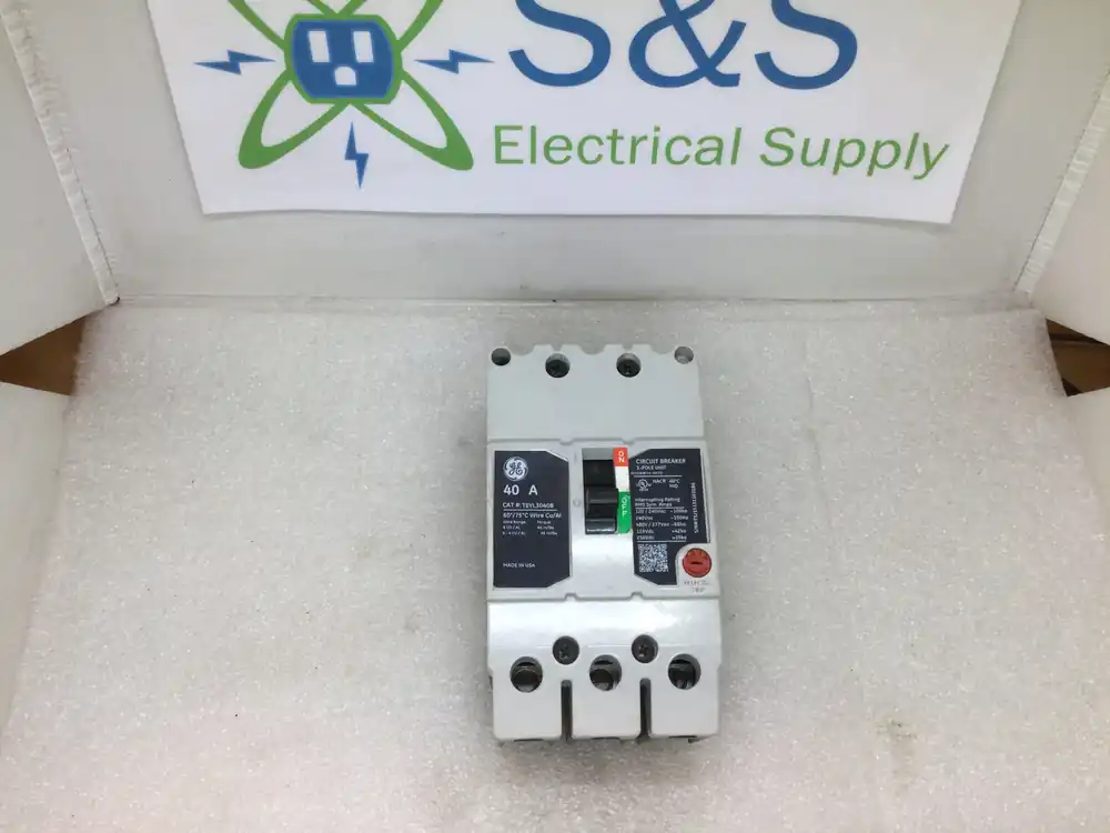 General Electric TEYL3040B 3 Pole 40A 480Y/277VAC Type TEY Circuit Breaker Trending