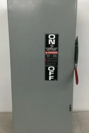 Deal GE/General Electric TG4323 3 Pole/4 Wire 100 Amp 240VAC Nema1 General Duty Fusible Safety Switch