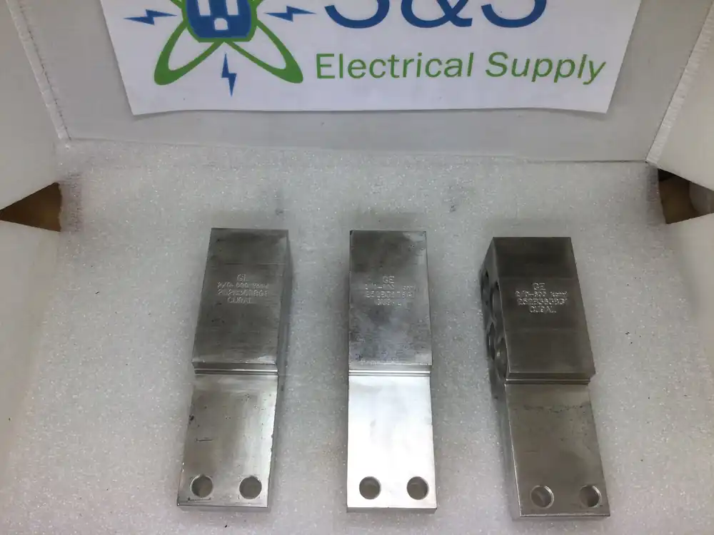 GE General Electric 252B3638G1 2/0-600Kcml 3 Piece Lug Kit Weekend Sale
