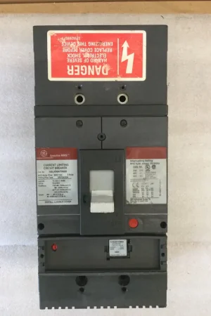 Buy Direct GE/General Electric SGLA36AT0600 3 Pole 600A 600VAC with 600A Trip SRPG600A Type SGLA Circuit Breaker