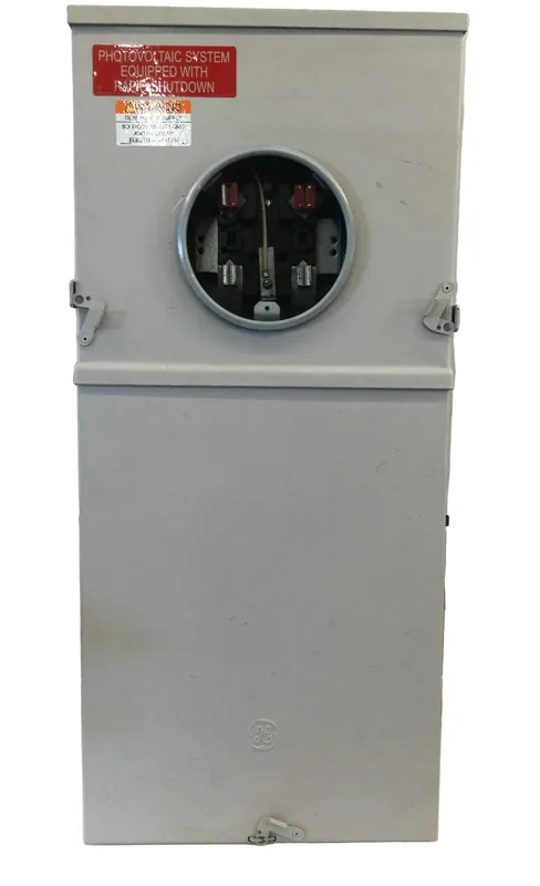 General Electric TSMF815CSFL 150 Amp 8 Space 120/240V Meter Enclosure High Quality