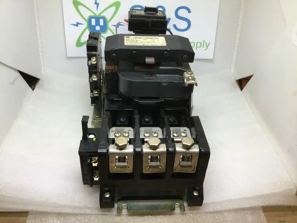 Certified GE General Electric CR306E12000AETDK Nema Size 3 600v 90 Amp 115-120v 60 Hz, Coil
