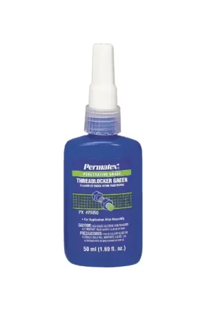 PERMATEX 29050 Medium Anaerobic Thread Locker - Strength Green, 50 ml. Size Buy Direct