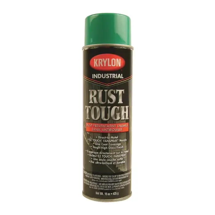 New Release KRYLON 00339 15 oz. Size Rust Preventative Enamel Paint - Safety Green (OSHA Green) Color