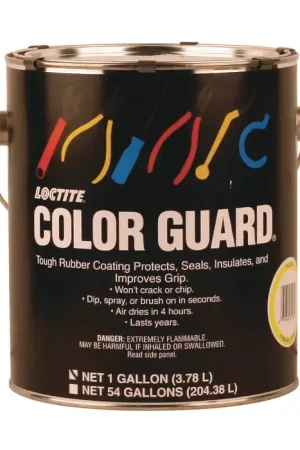LOCTITE 338134, 1 Gallon Size, Yellow, 77°F/25°C Maximum Temperature, Rubber Coating Protection Place Order