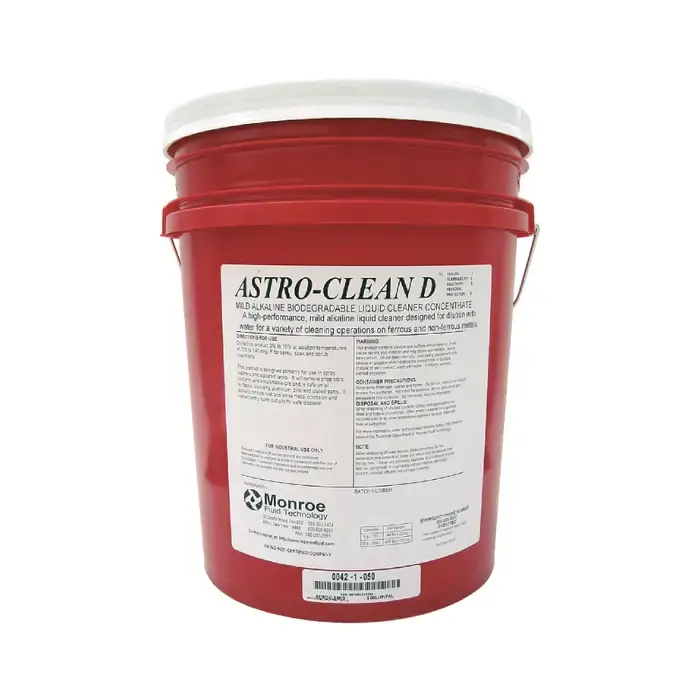 Fast Shipping MONROE Mild Alkaline Liquid Cleaner Concentrates Type, Liquid Form, 5 Gallon Container Size General Purpose Cleaner